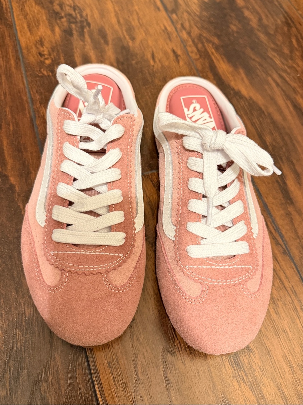 Vans Women’s Pink Suede Mules